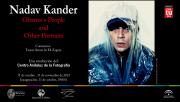 Invite of Nadav Kander's exhibition