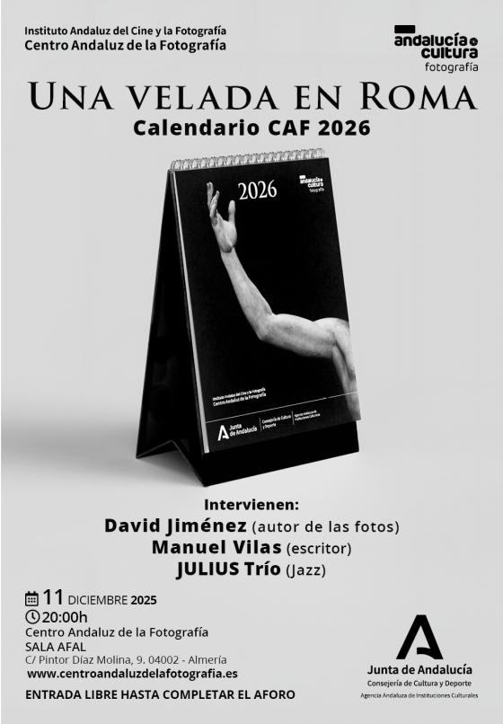 Calendario 2026 Calendarios CAF