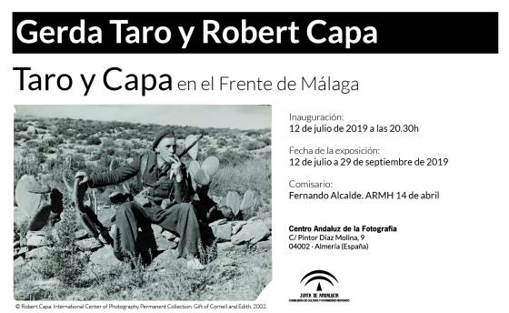 Taro y Capa en el frente de Málaga