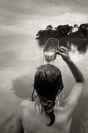 Fotografa en blanco y negro de Rafel Trobat realizada en Isla Mancarrn, Nicaragua, en 1990