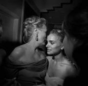 Meryl Streep and Natalie Portman. Oscar Party. Los Angeles, 2009