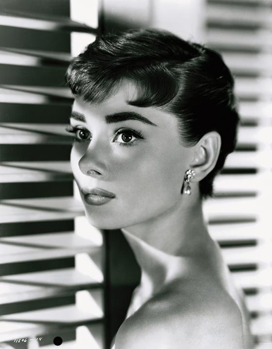 Audrey Hepburn en la expo Hollywood Icons