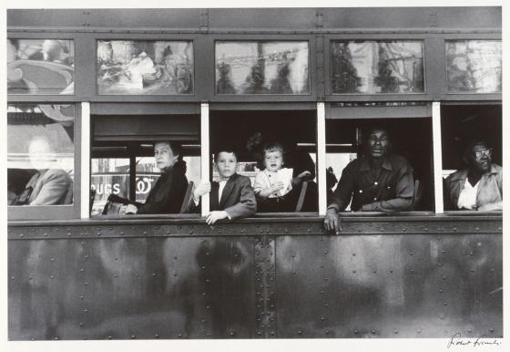 Robert Frank. Tranva. Nueva Orleans